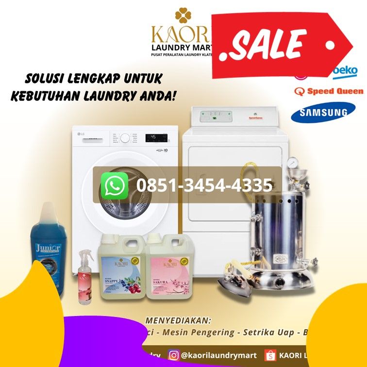 0851-3454-4335 Jual Peralatan Laundry Lengkap Medan