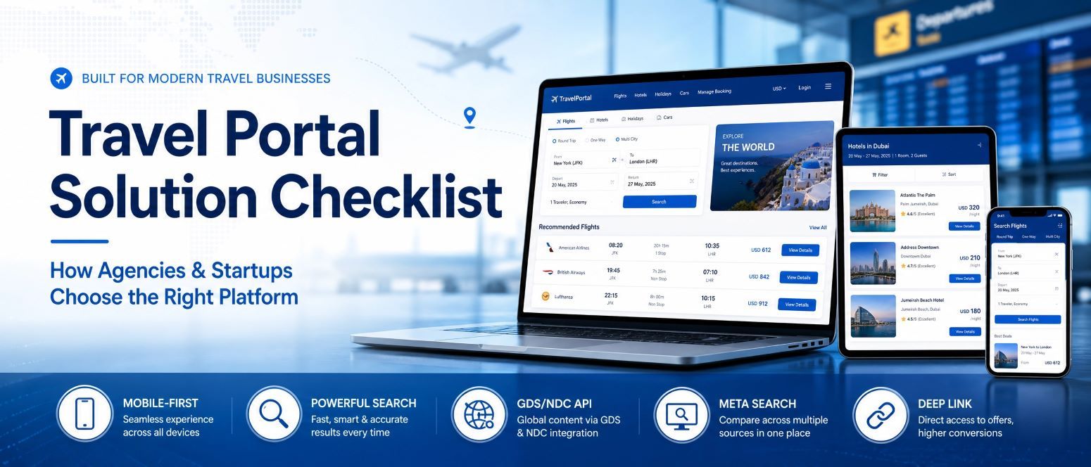 Travel Portal Solution Checklist