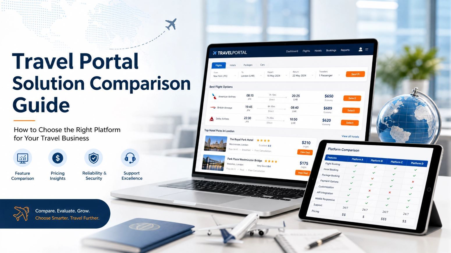 Travel Portal Solution Comparison Guide