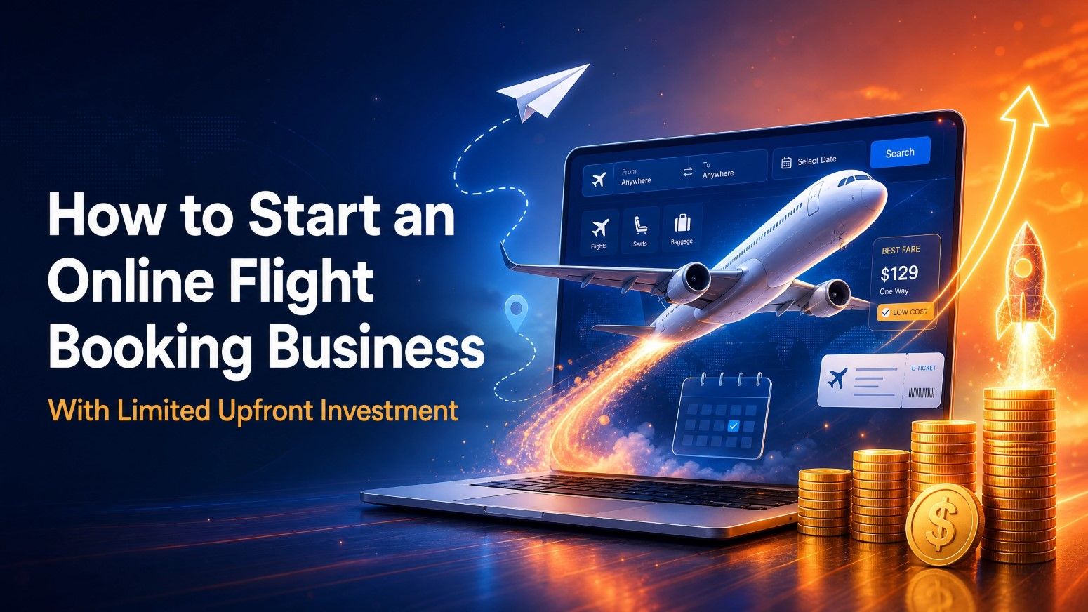 How to Start an Online Flight Booking Business