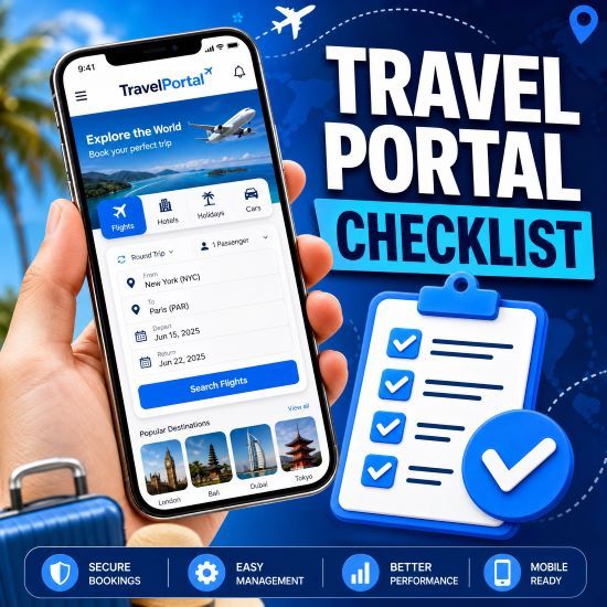 Travel Portal Solution Checklist