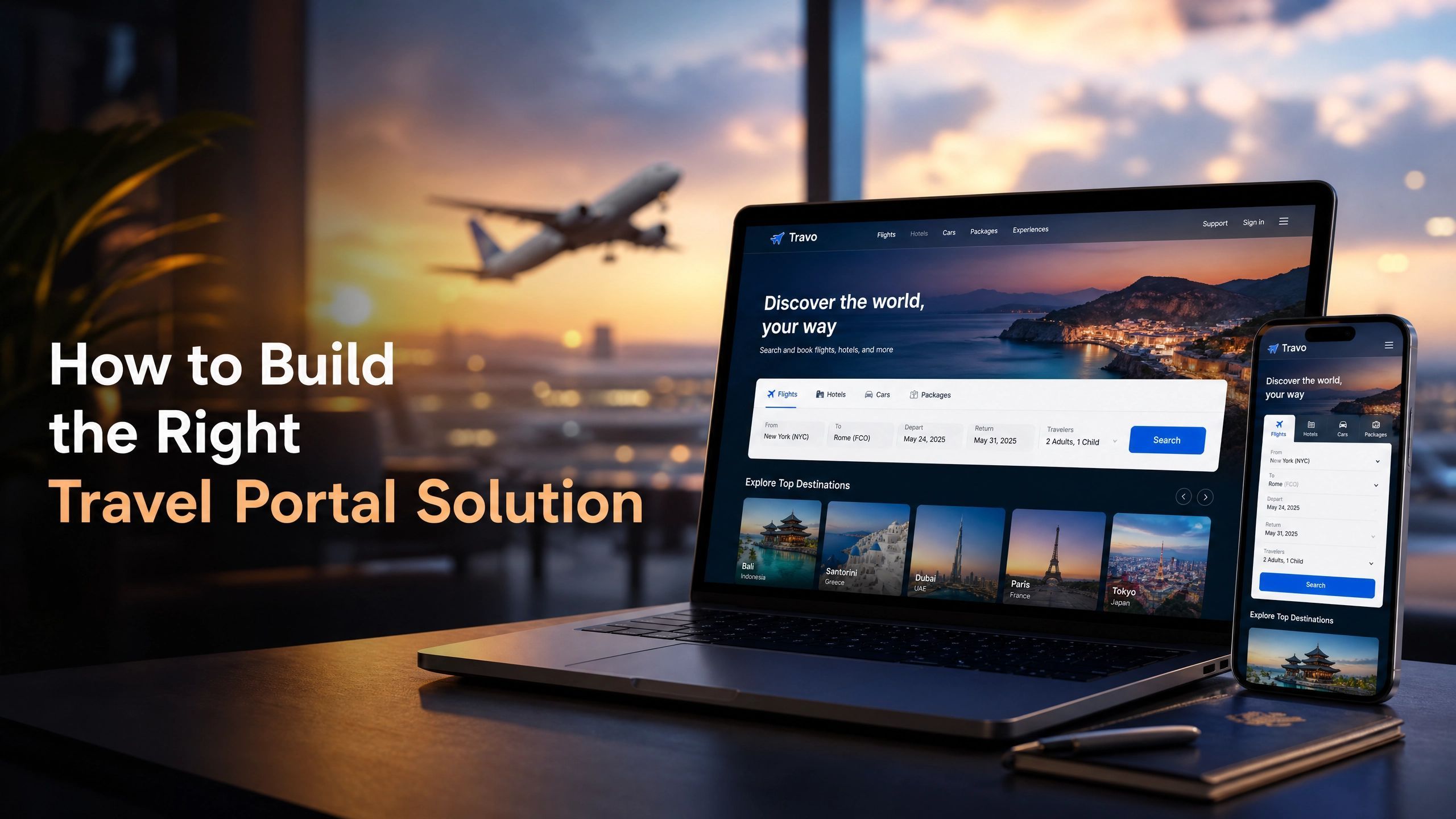 how to build right travel portal solution for your travel agency