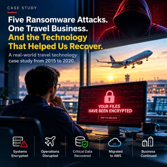 Travel Business Ransomware Recovery