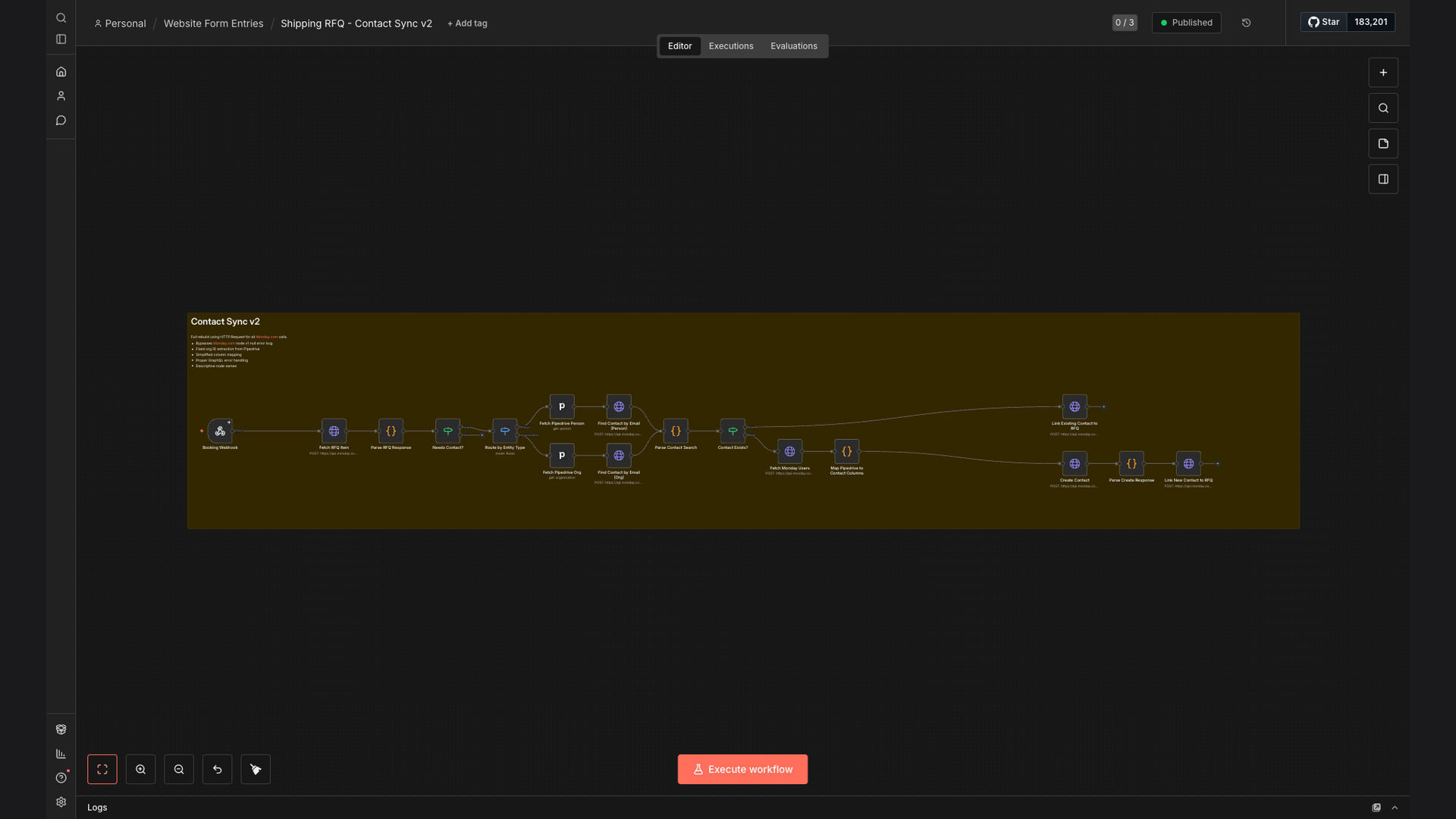 Automate Contact Deduplication and Synchronization Between Monday.com and Pipedrive