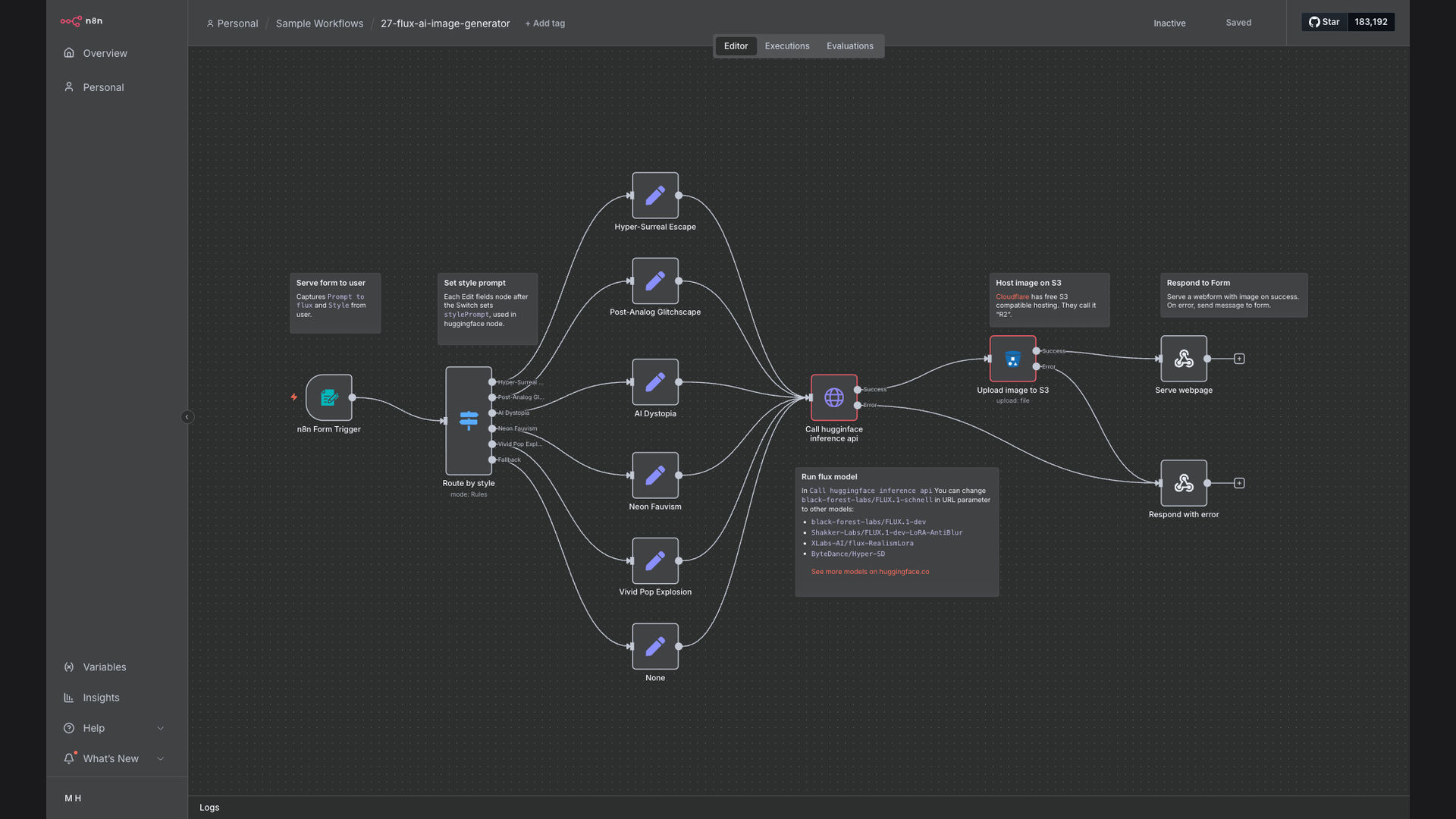 AI Image Generation Workflow with Hugging Face Flux and Cloudflare R2