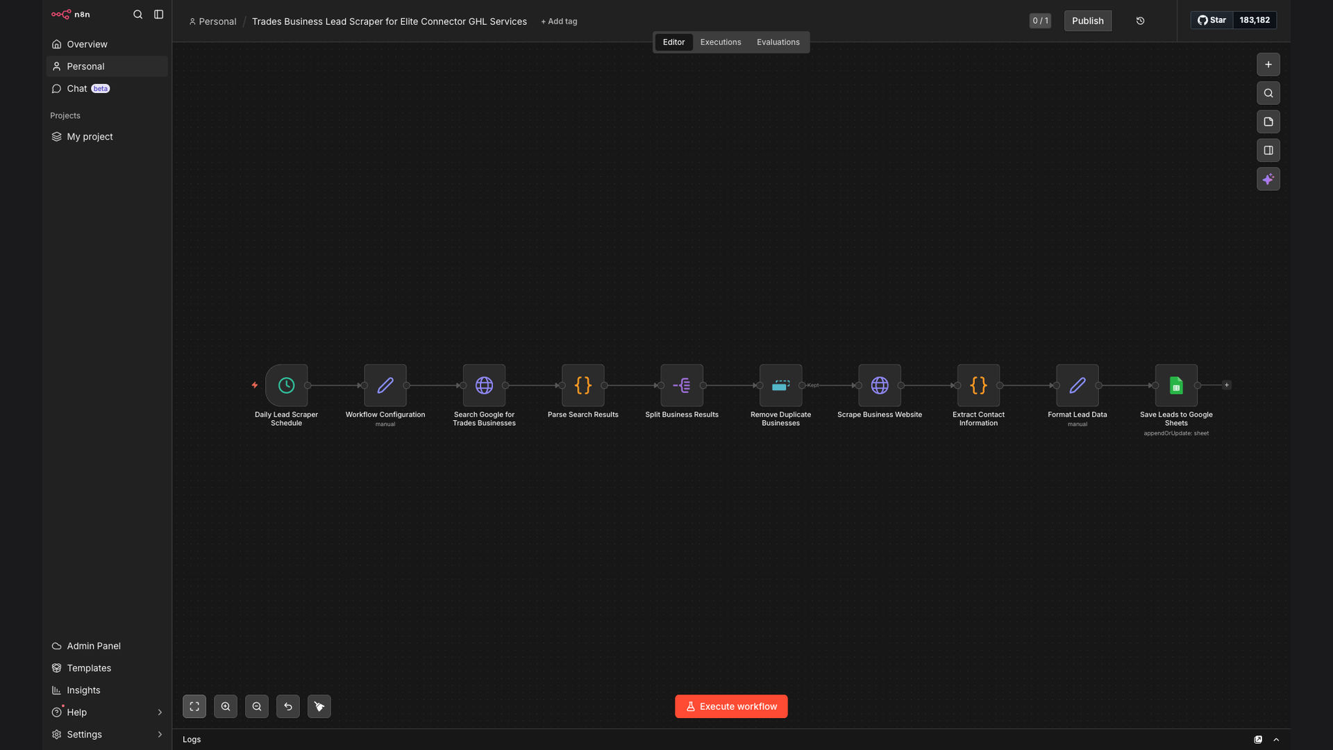 Automate Trades Business Lead Generation and Contact Scraping