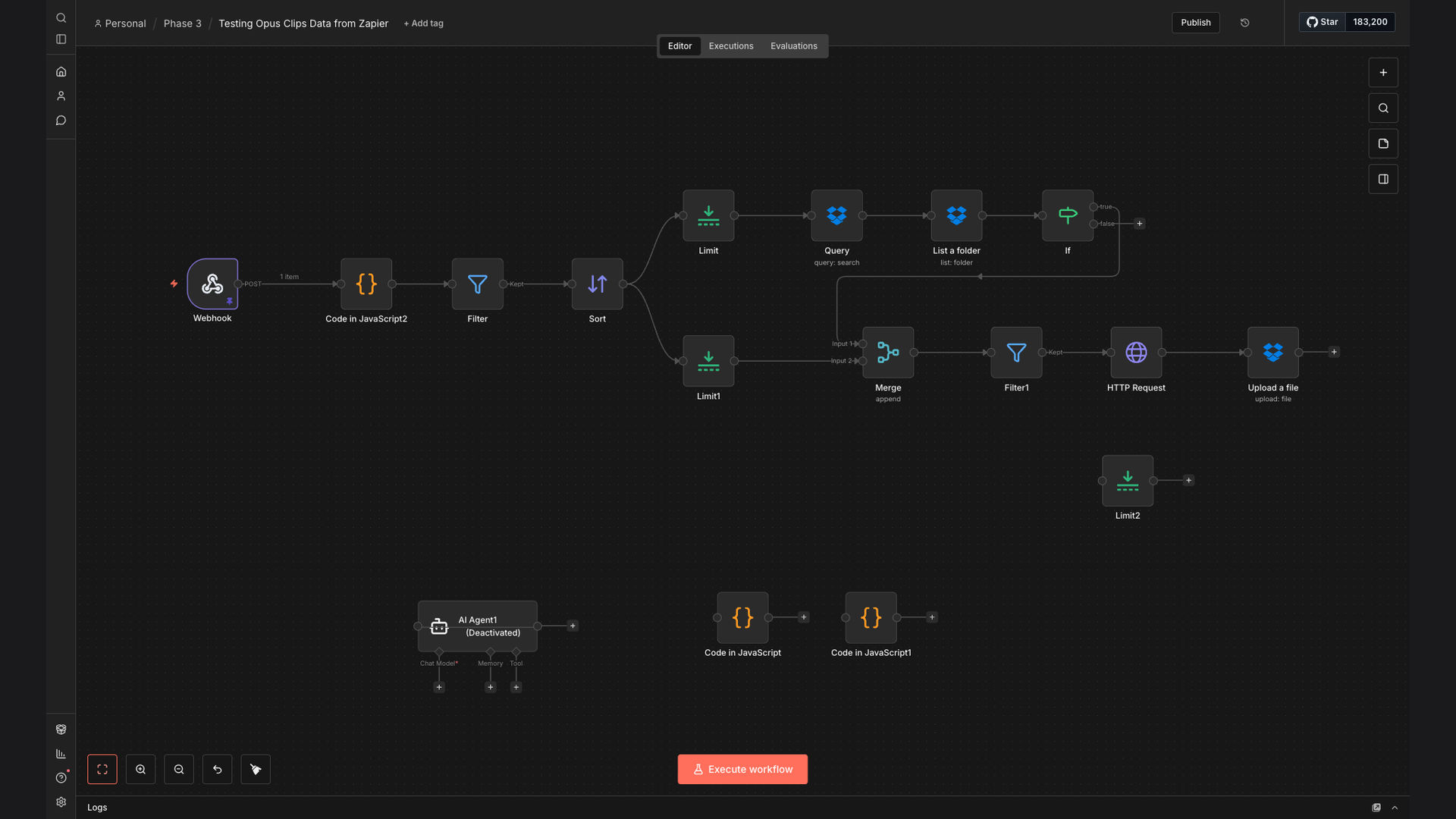 Automate Opus Clips Video Processing and Dropbox Storage