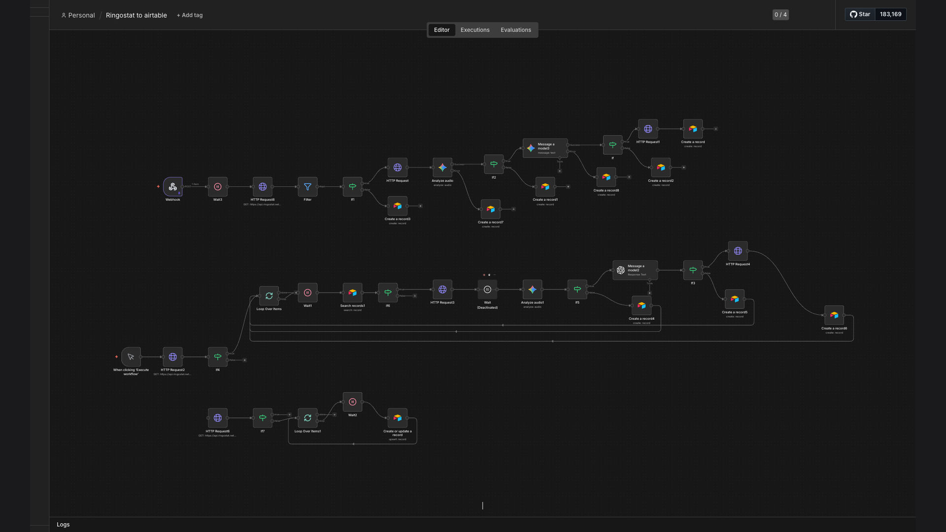 Automate Call Center Analytics with AI Transcription and Airtable Integration