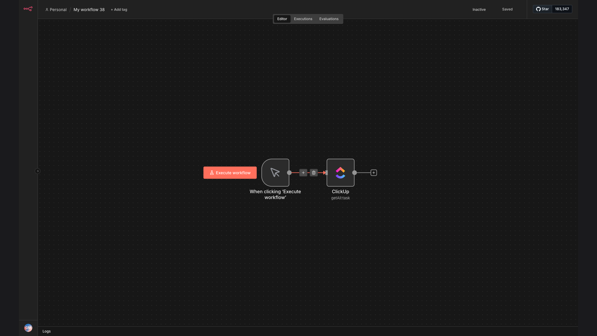 Get ClickUp tasks automatically on workflow execution