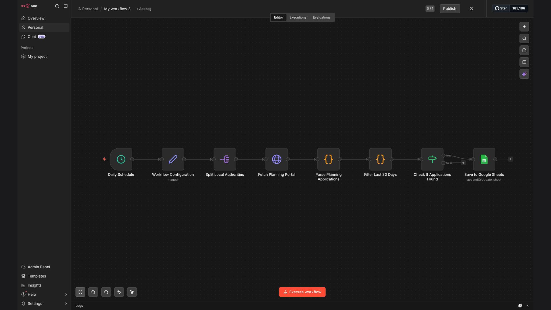 Automate Daily Planning Application Monitoring Across Local Authorities