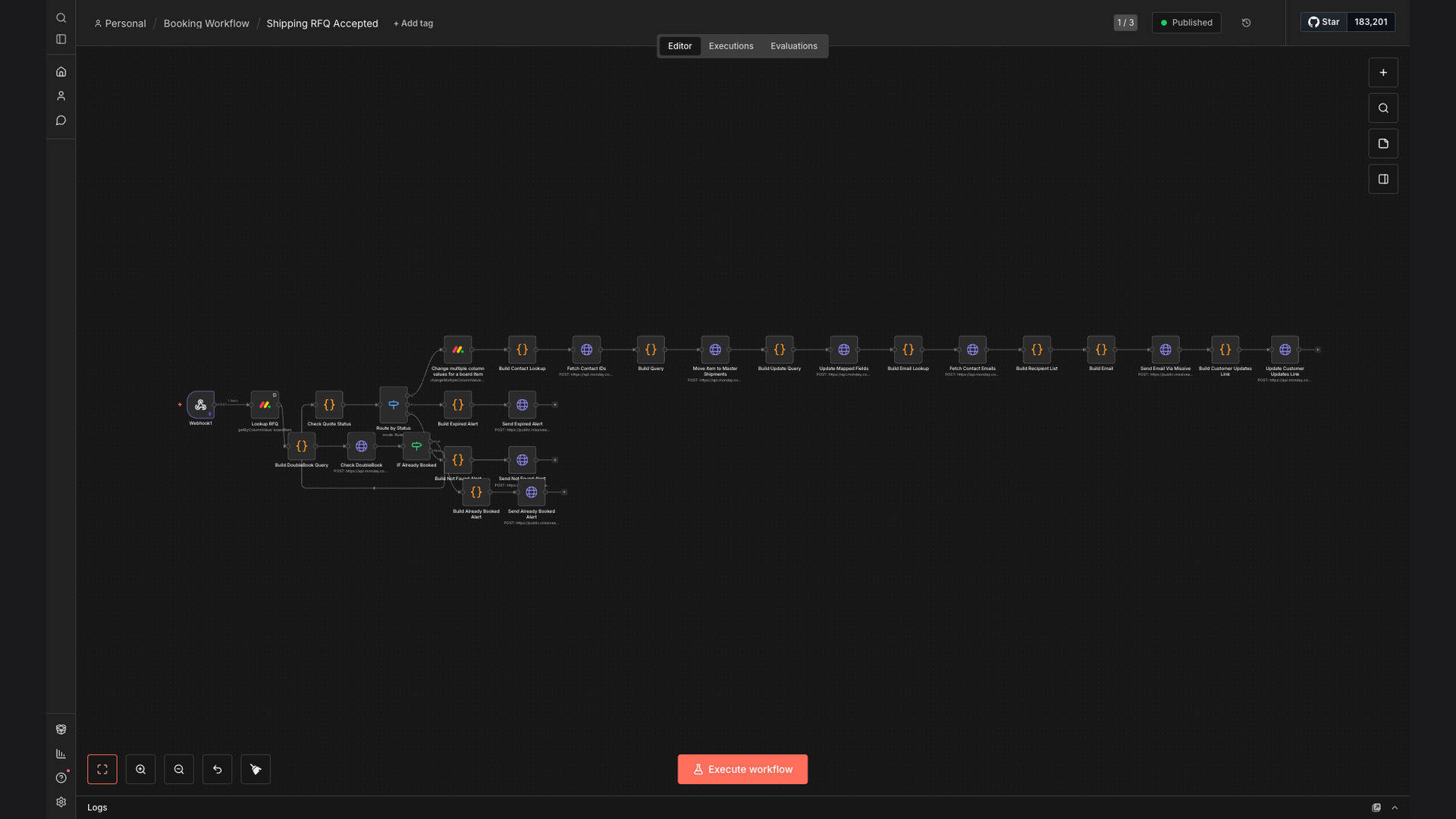 Automate Quote Booking and Shipment Creation with Email Notifications