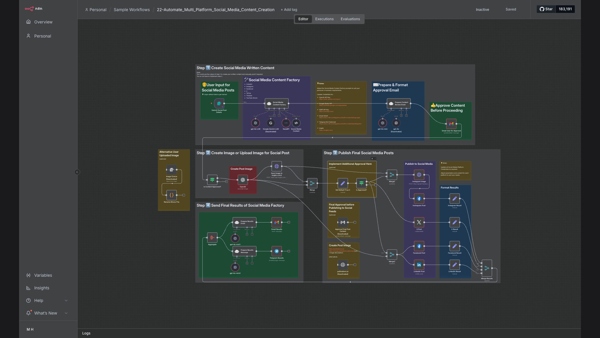 Automate Multi-Platform Social Media Content Creation and Posting