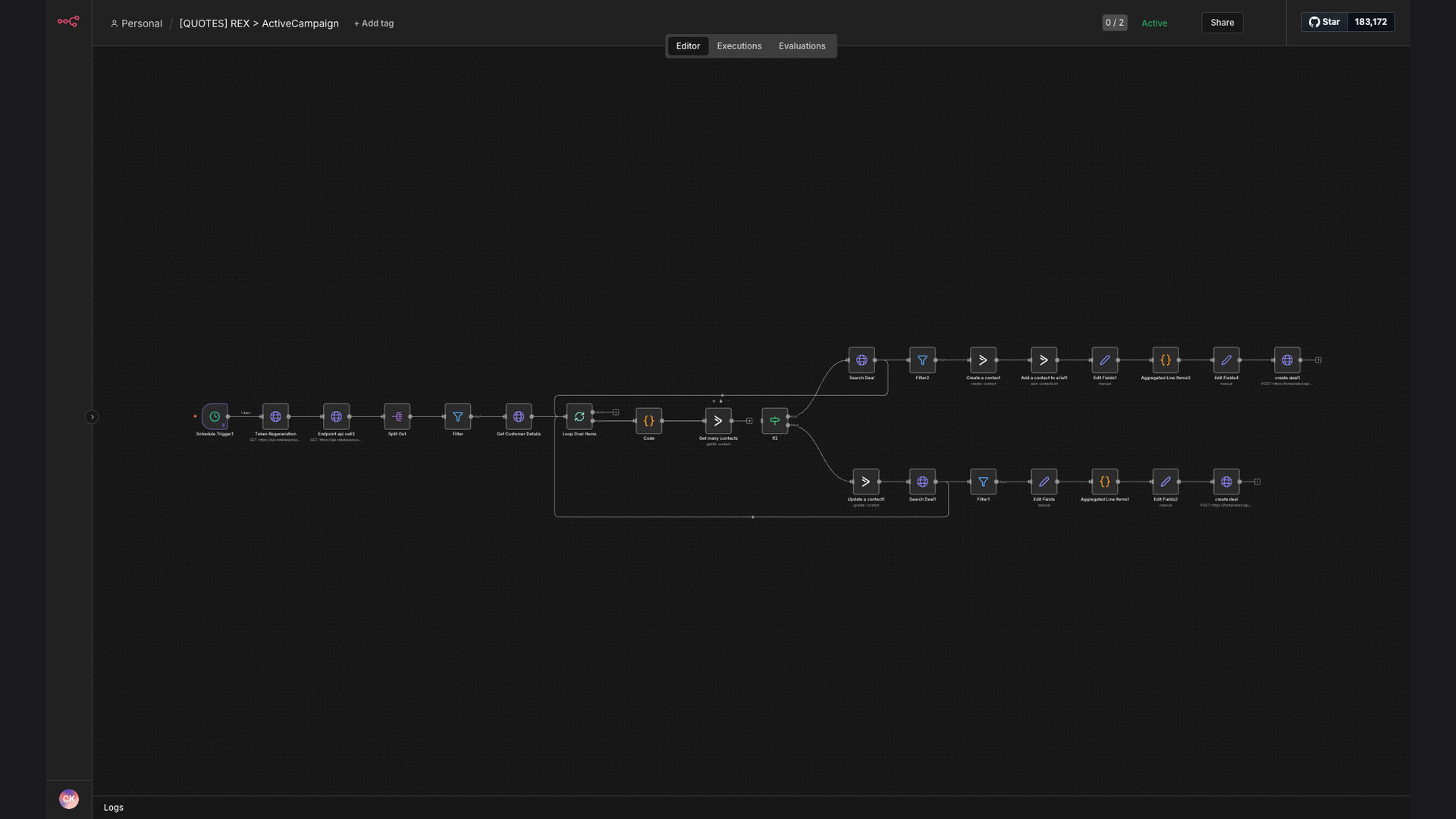 Automate Quote Processing from Retail Express to ActiveCampaign