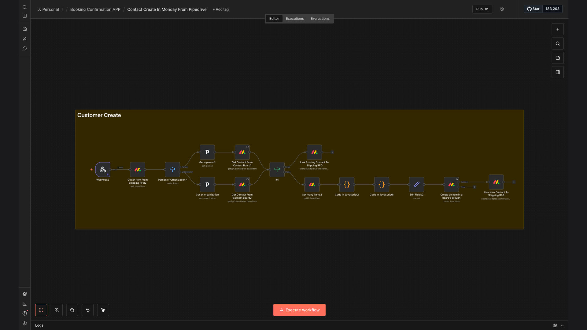 Automate Pipedrive Contact Sync to Monday.com Board