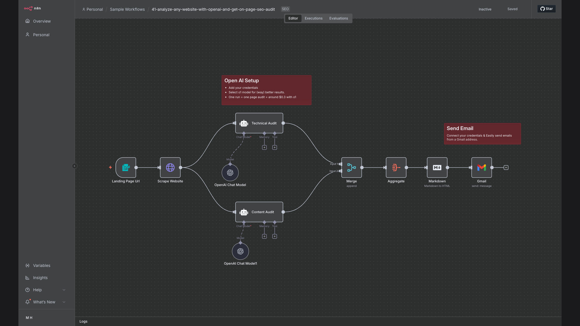 Automated On-Page SEO Audit Using OpenAI and Web Scraping