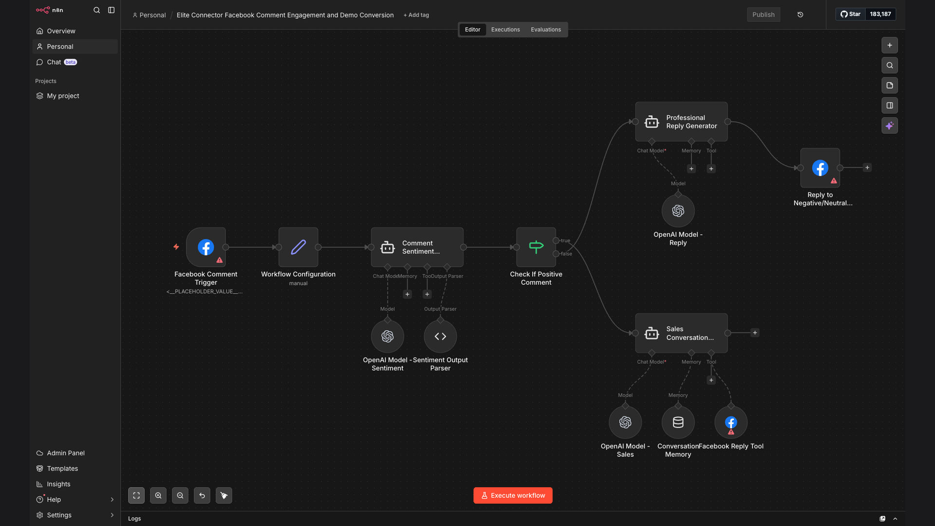Automate Facebook Comment Engagement and Demo Conversion with AI