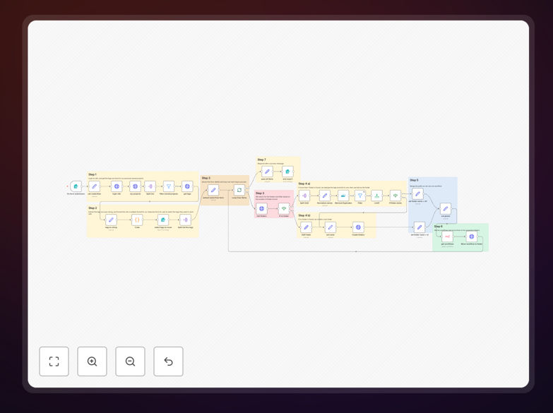 n8n workflow organization interface showing tags and folders