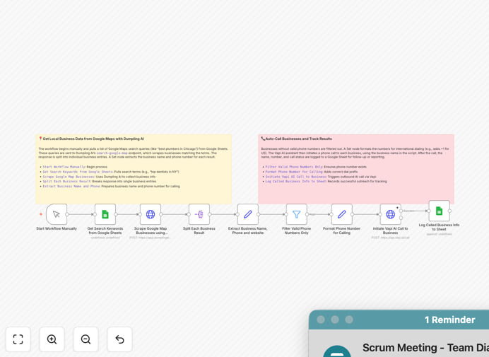 Cold outreach automation workflow diagram