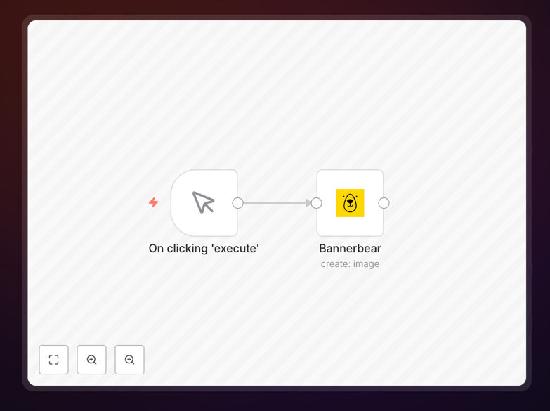 Bannerbear image generation workflow in n8n