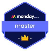 Monday.com Master badge