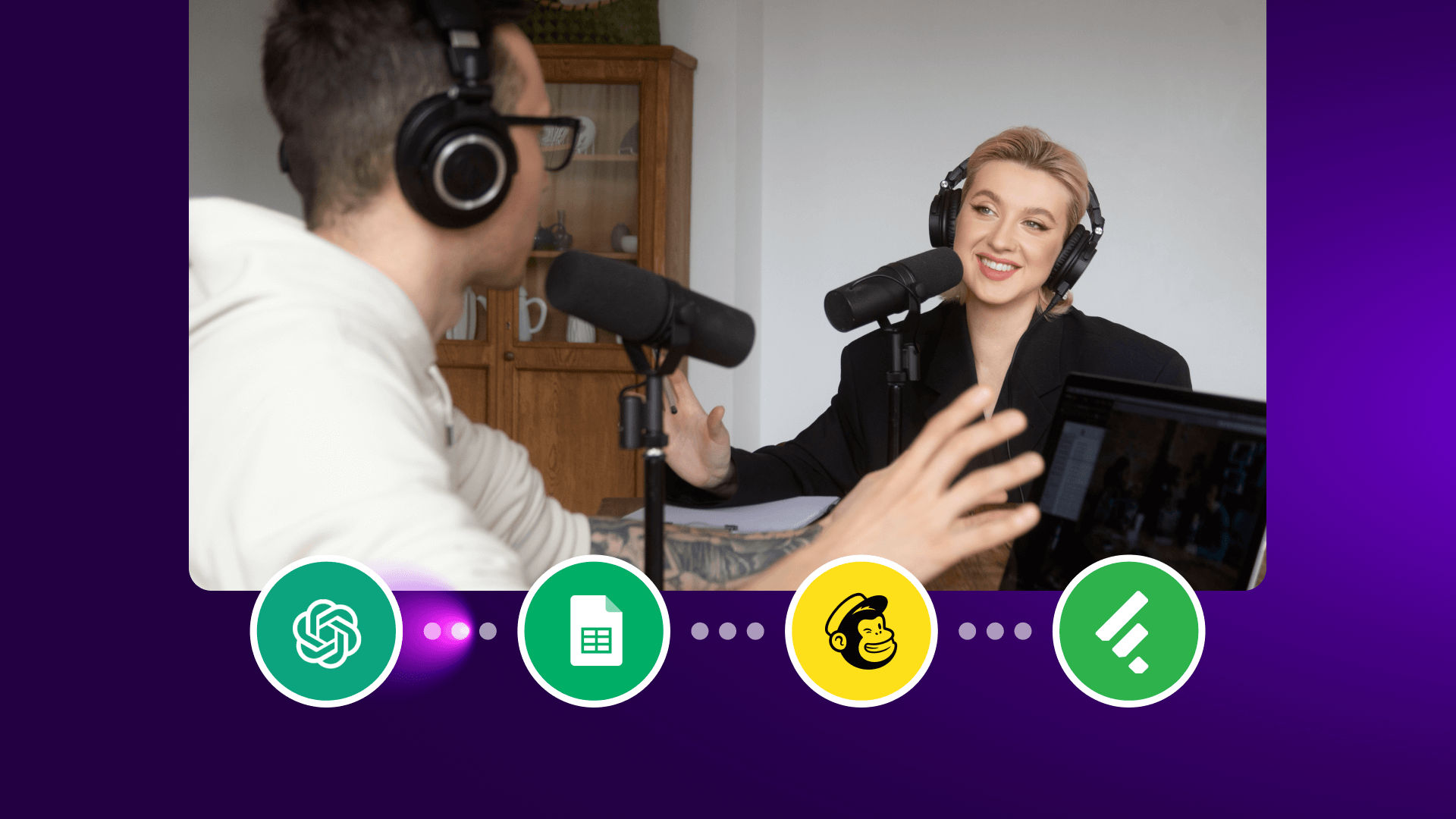 AI automating newsletter and podcast creation