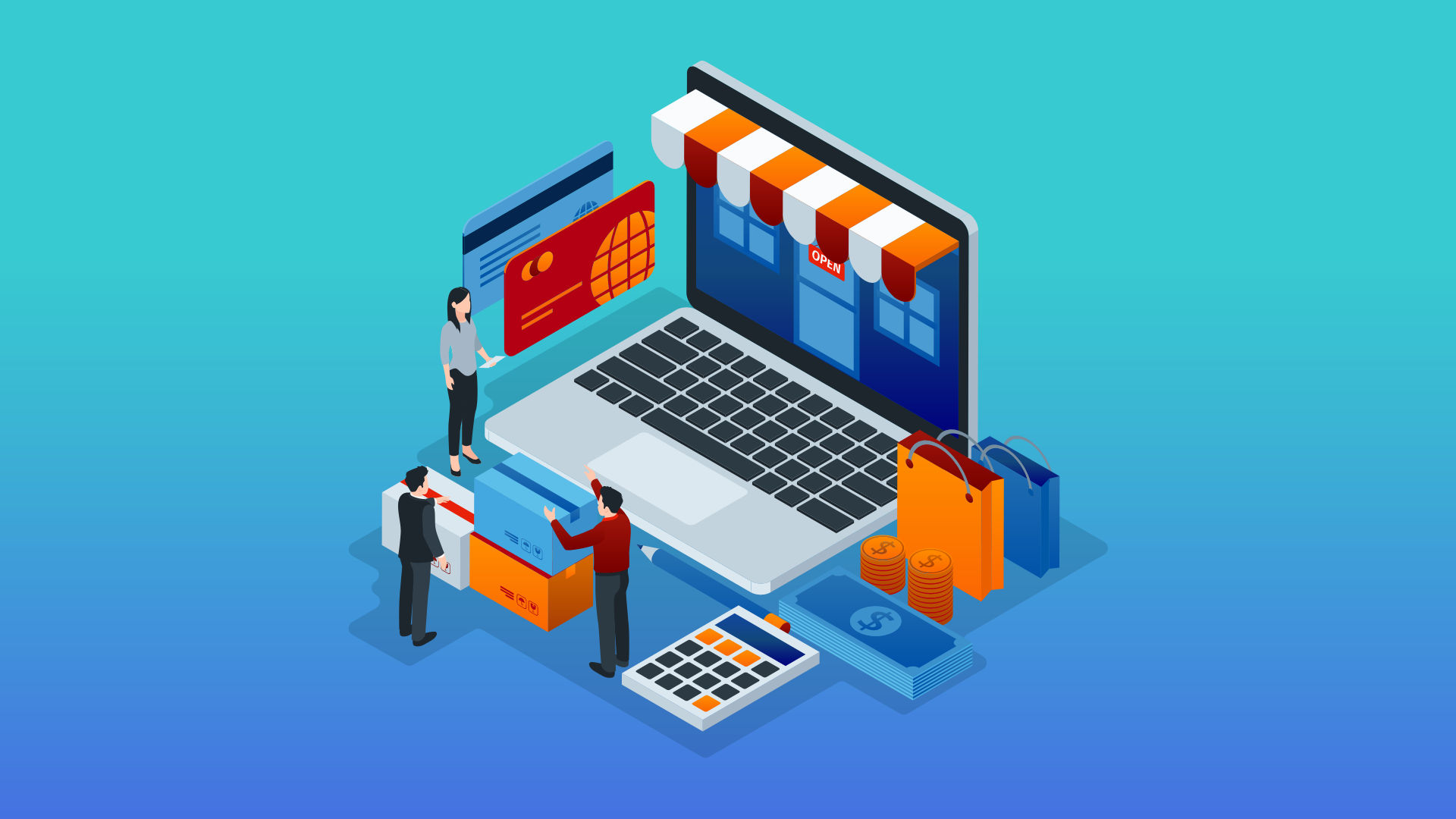 Illustration of a purchase order with a hand holding a pen, symbolizing procurement automation.