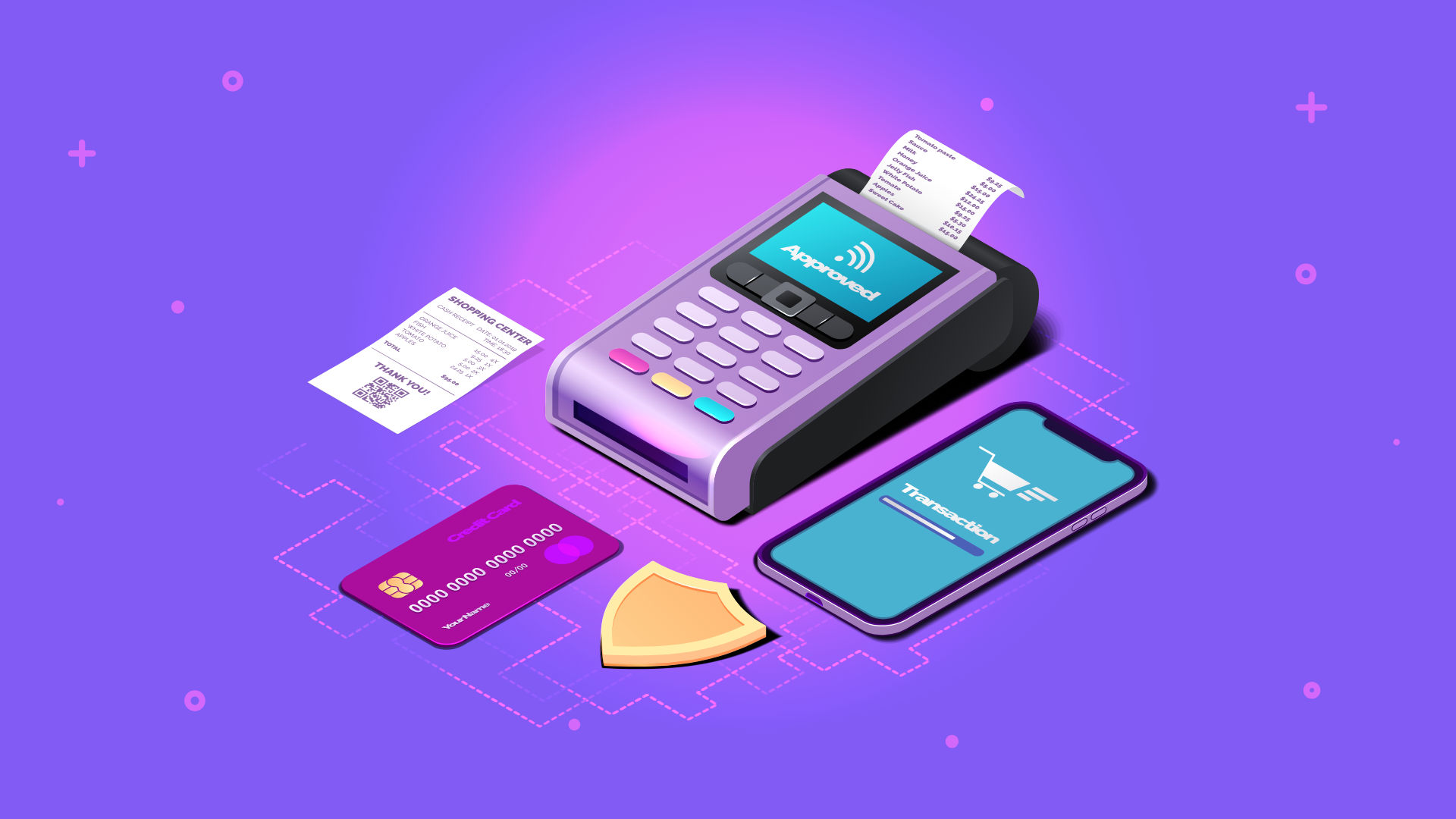 Illustration of Revolut Business and Google Sheets logos connected by an automation flow