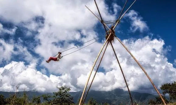 Dashain festival celebrations in Kathmandu, Nepal