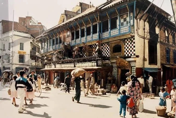 Indrachowk old market square, Kathmandu