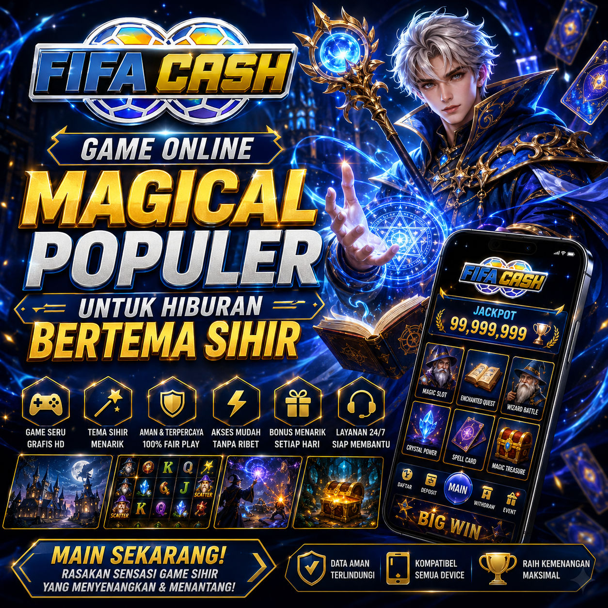 FIFACASH > Game Online Magical Populer untuk Hiburan Bertema Sihir