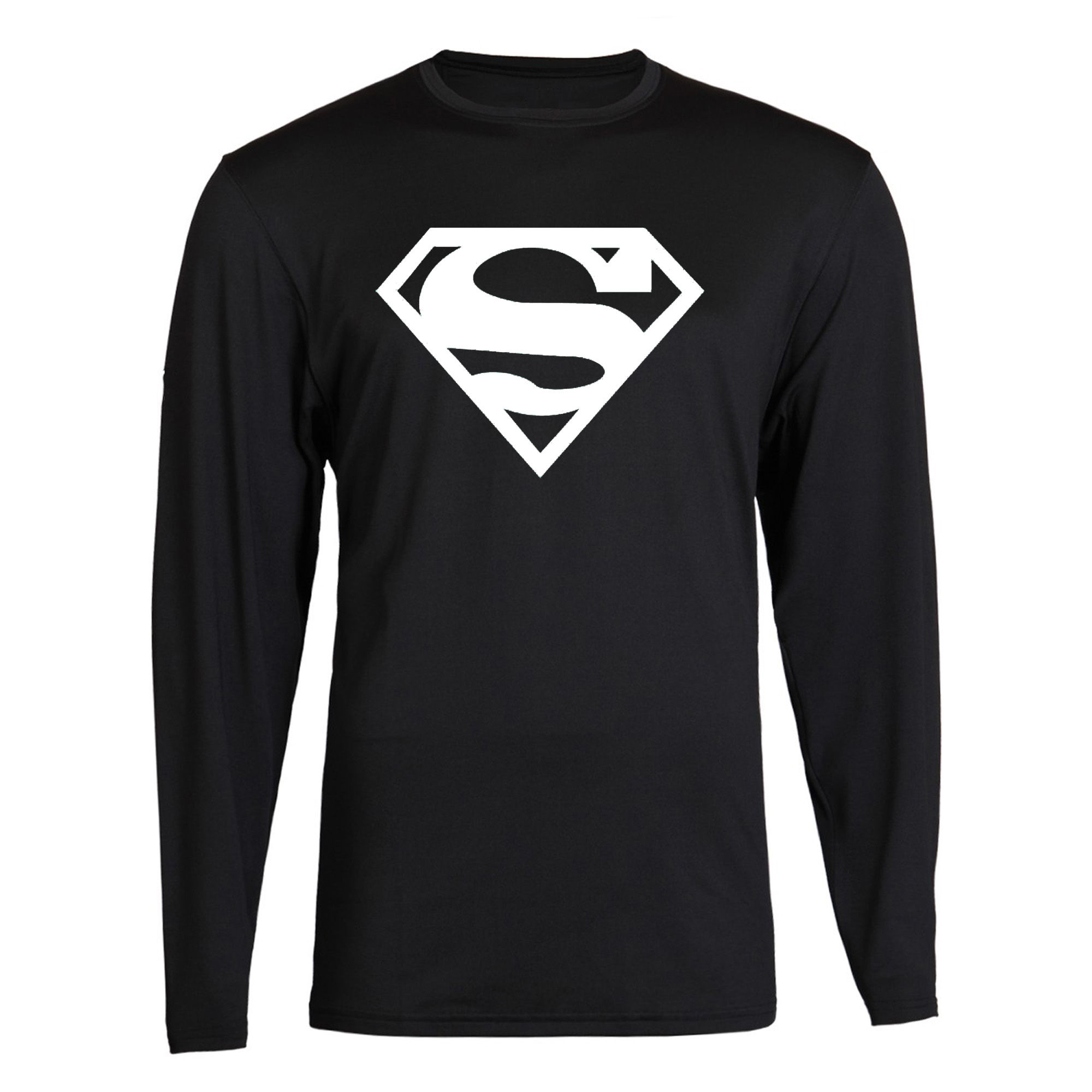 Camisa Superman Unisex Camiseta Camiseta Negra S - 2XL Camiseta Manga Larga - Imagen 25 de 54