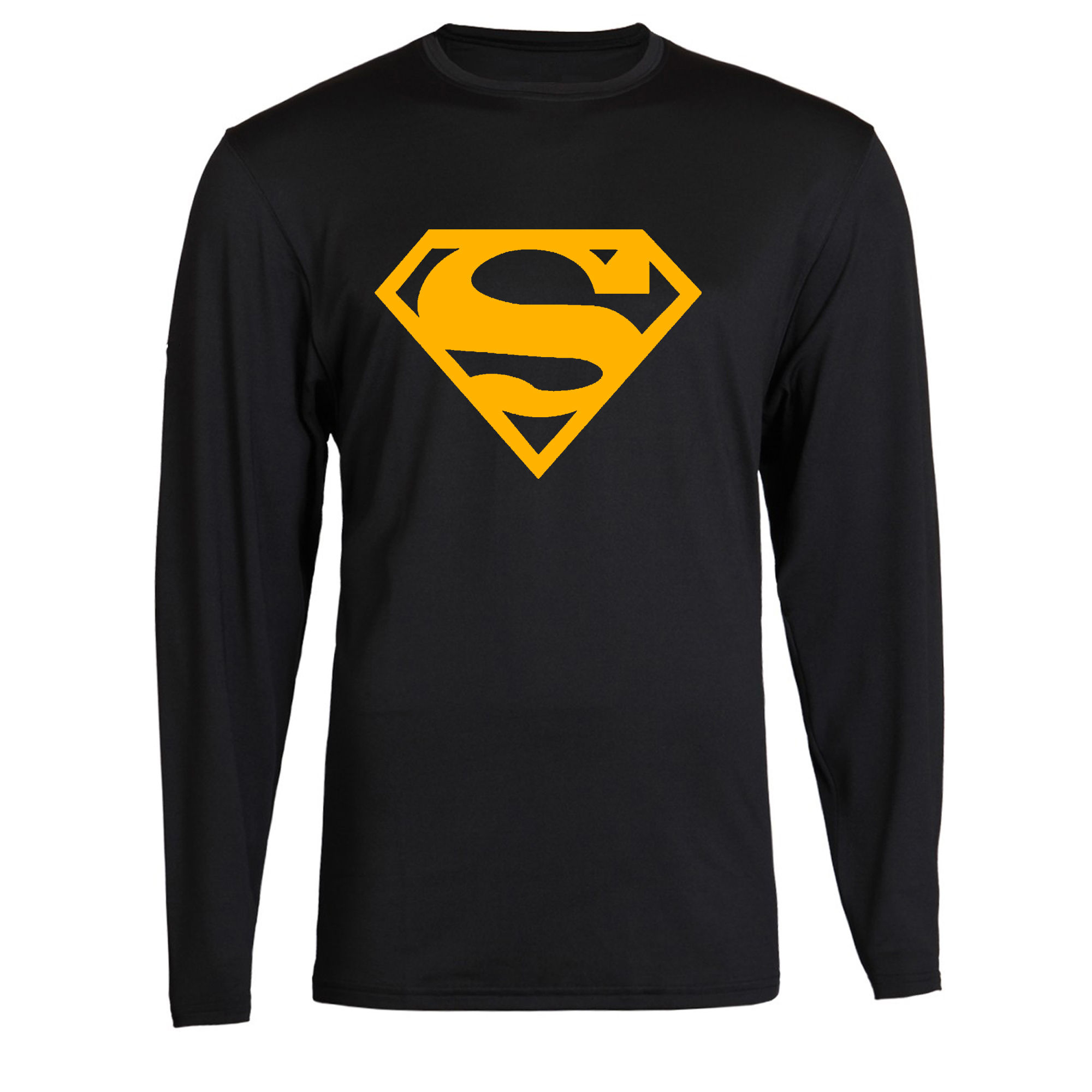 Camisa Superman Unisex Camiseta Camiseta Negra S - 2XL Camiseta Manga Larga - Imagen 34 de 54