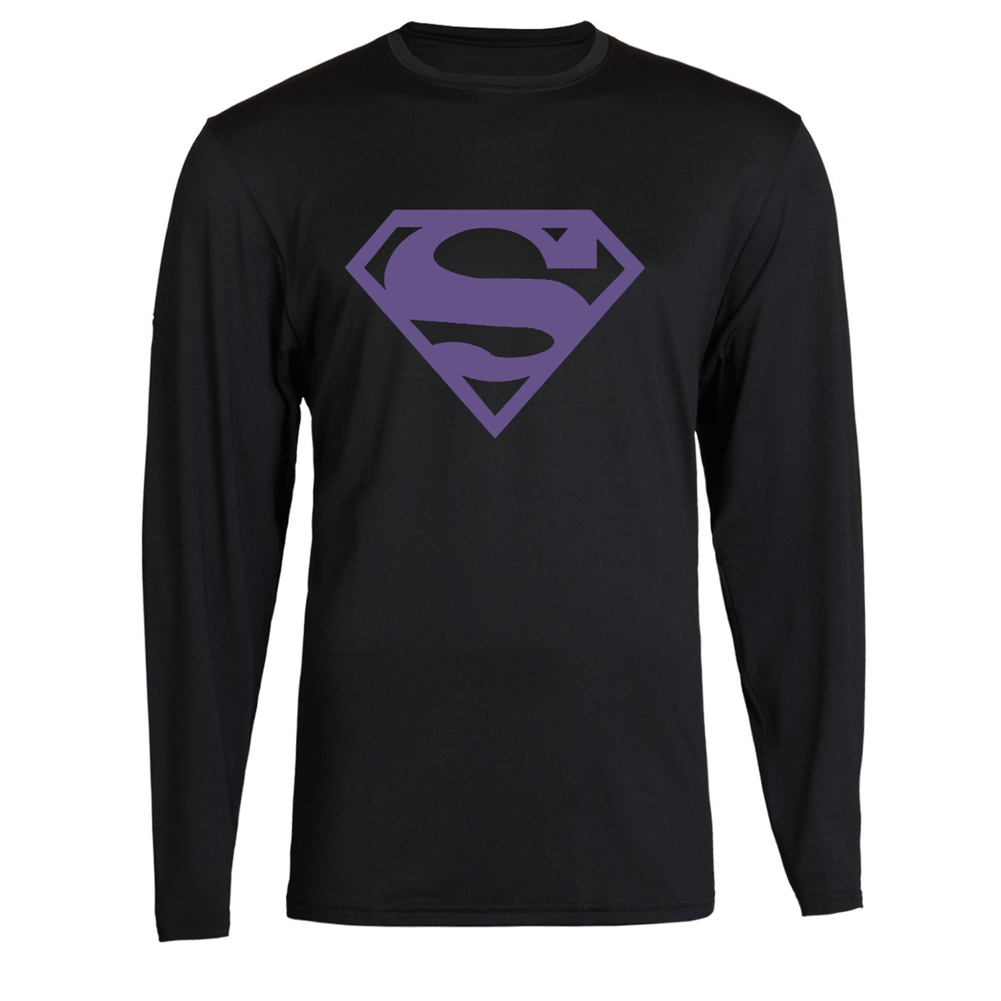 Camisa Superman Unisex Camiseta Camiseta Negra S - 2XL Camiseta Manga Larga - Imagen 46 de 54