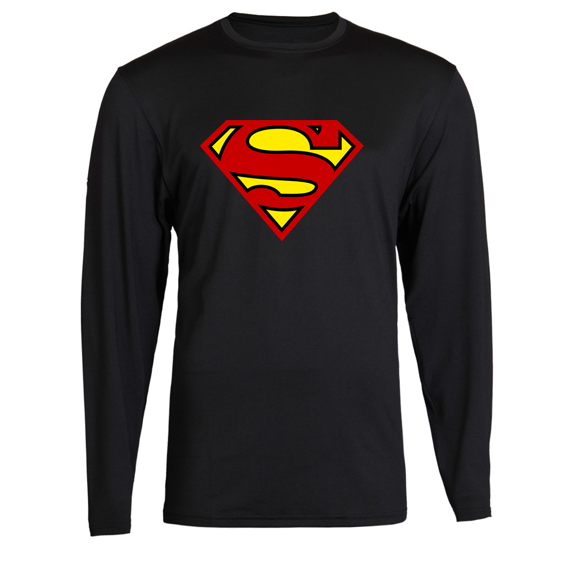 Camisa Superman Unisex Camiseta Camiseta Negra S - 2XL Camiseta Manga Larga - Imagen 16 de 54