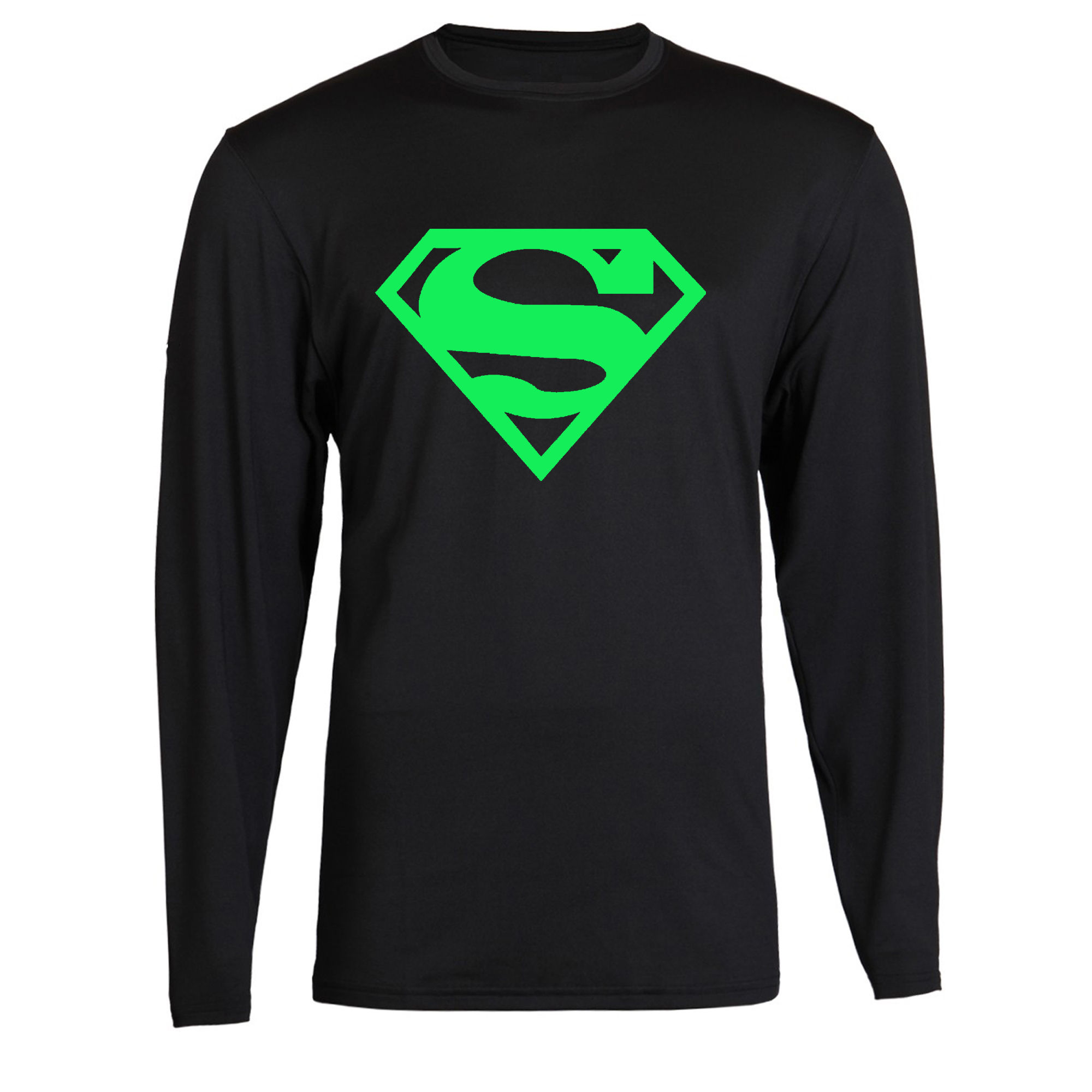 Camisa Superman Unisex Camiseta Camiseta Negra S - 2XL Camiseta Manga Larga - Imagen 40 de 54