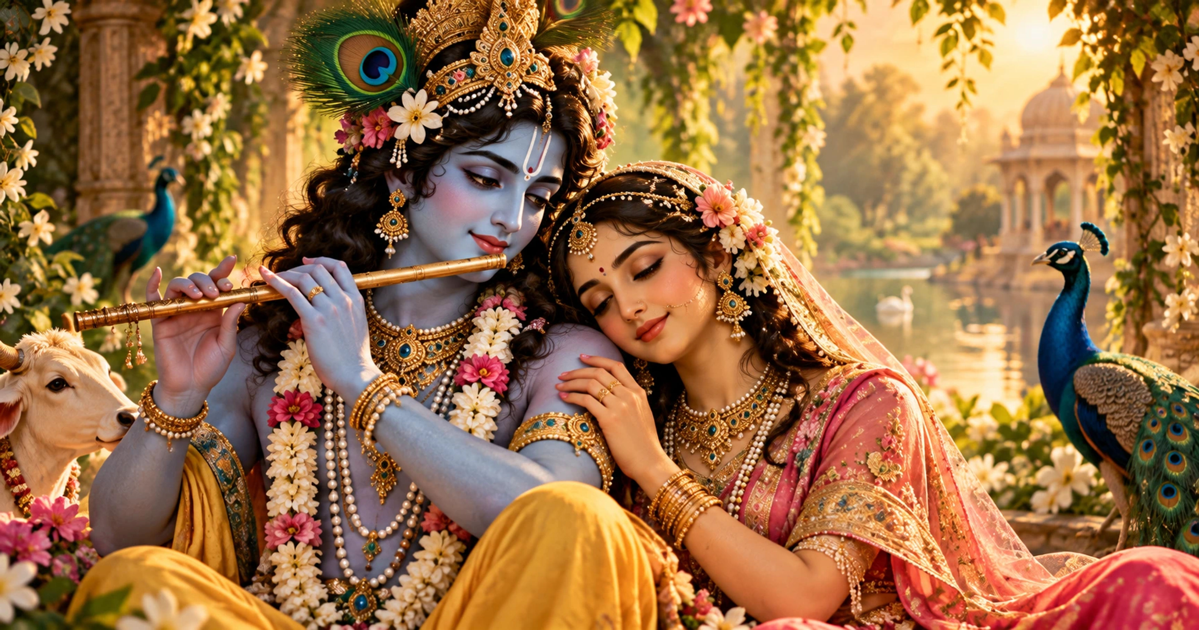 Why Is Radha's Name Said Before Krishna's? Radha Krishna Explained guide cover thumbnail