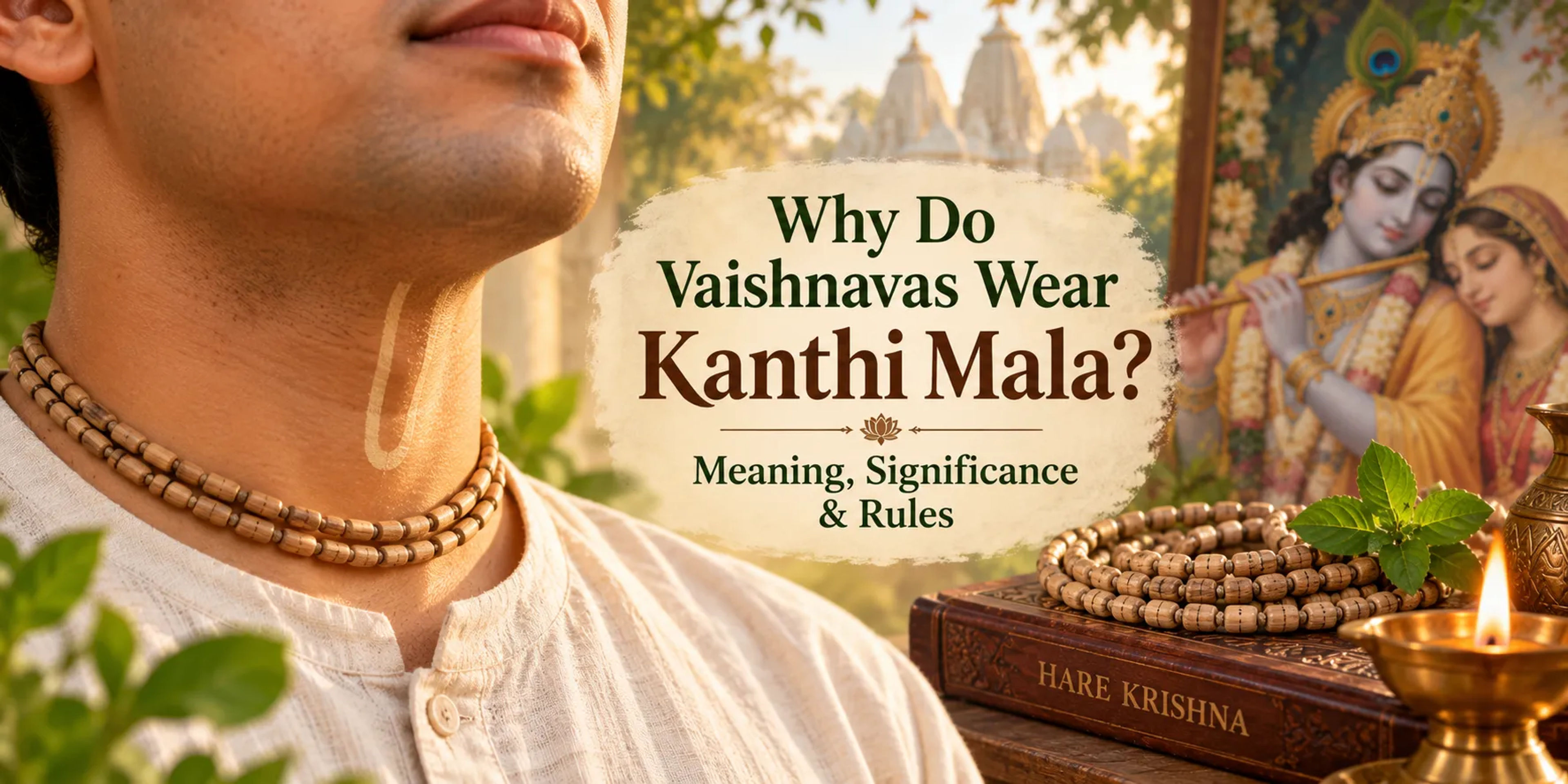 Why Do Vaishnavas Wear Kanthi Mala? Meaning, Significance & Rules guide cover thumbnail