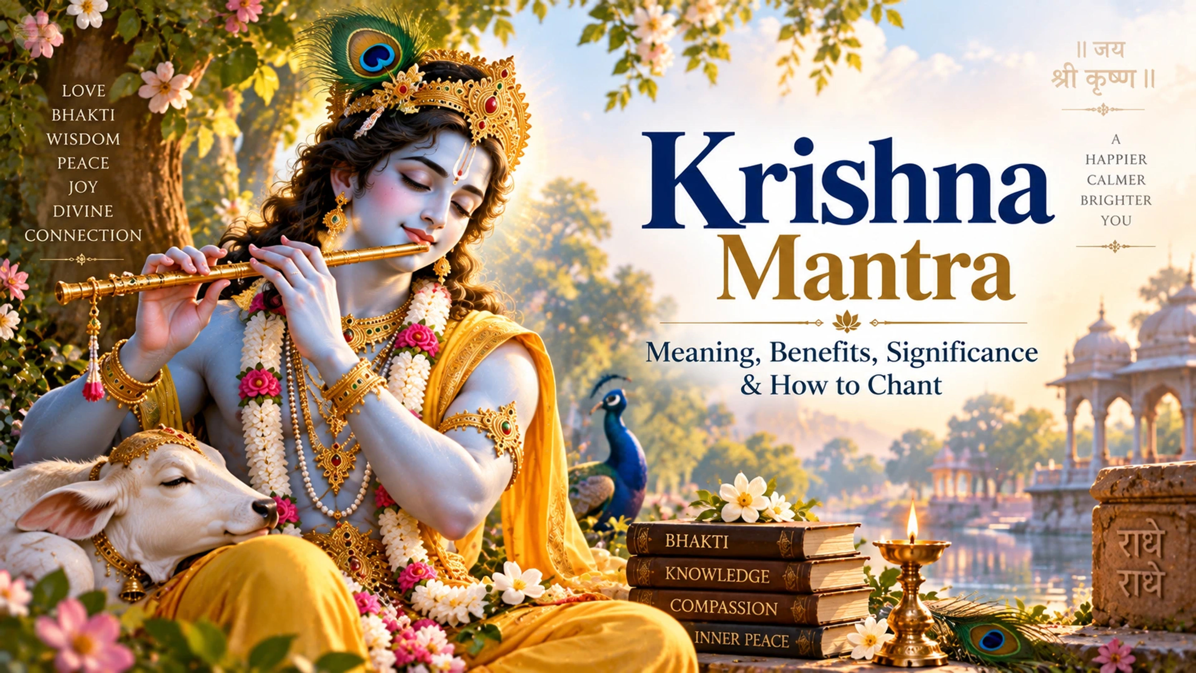 Krishna Mantra: Meaning, Benefits, Significance & How to Chant guide cover thumbnail
