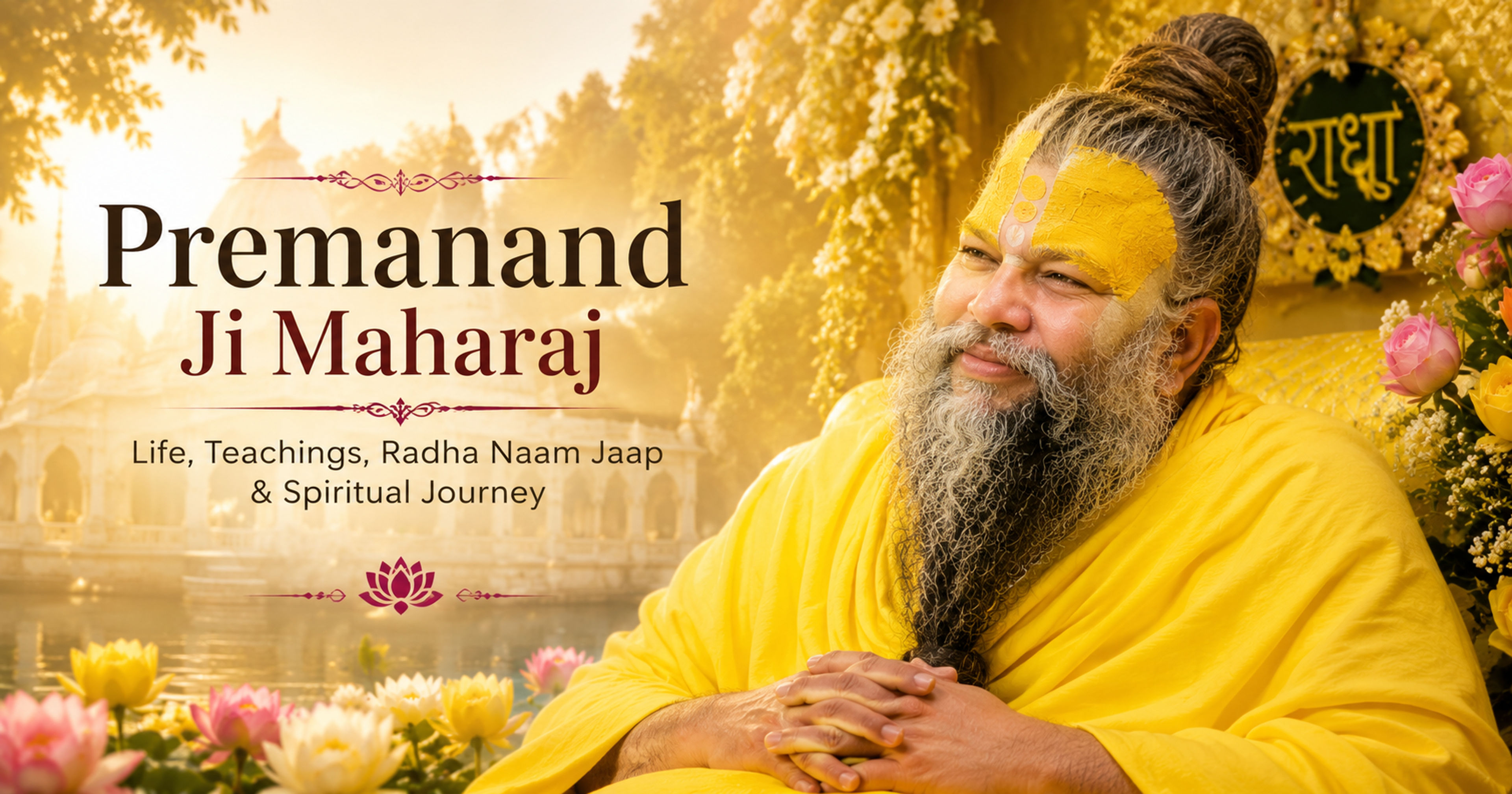 Premanand Ji Maharaj: Life, Teachings, Radha Naam Jaap & Spiritual Journey guide cover thumbnail