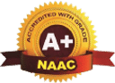 NAAC A+ accreditation badge