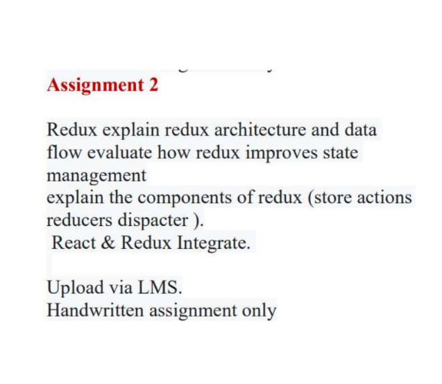 Assignment 2, Front End Development
