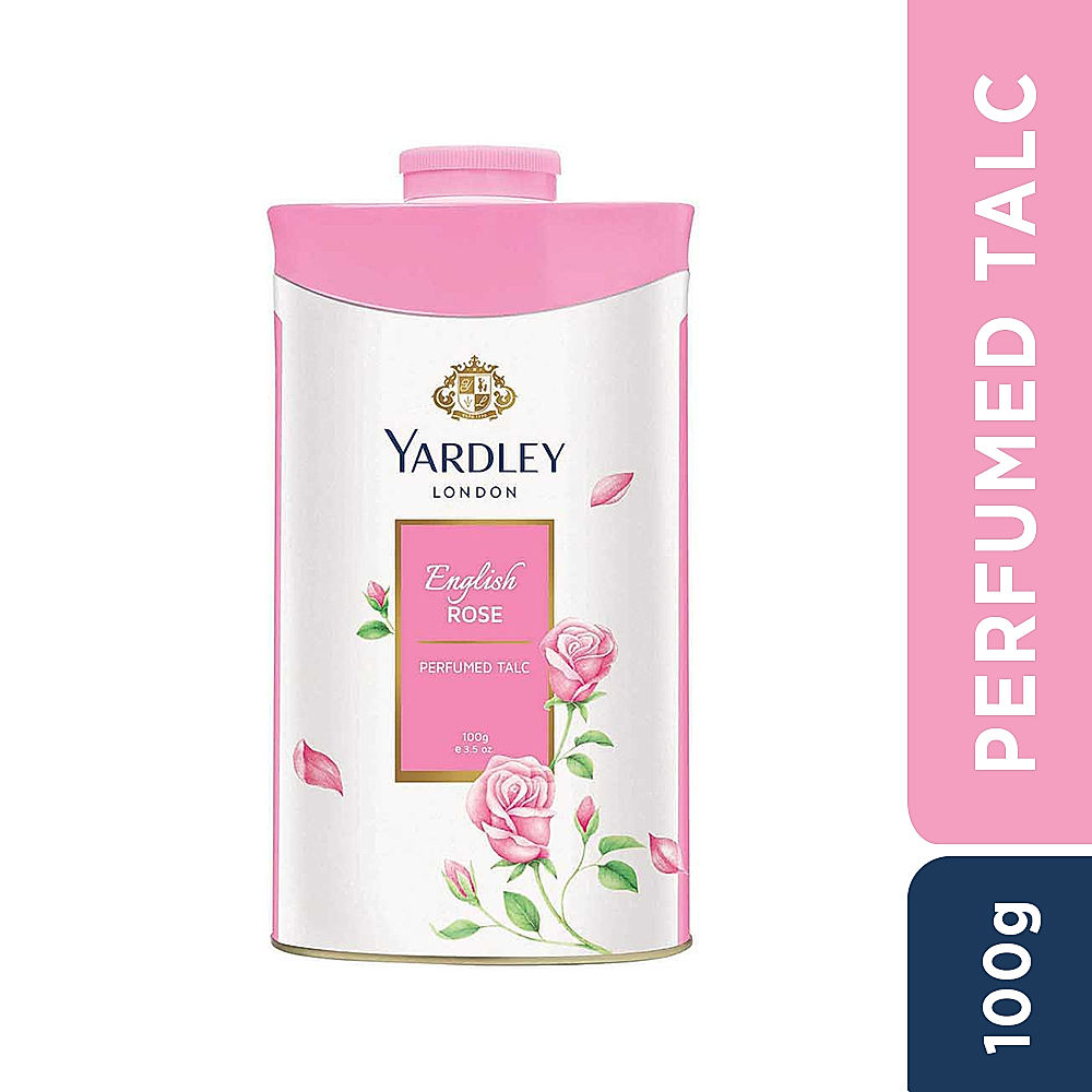 Yardley London English Rose Perfumed Talc 100g