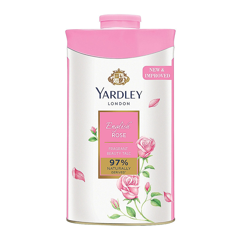 YARDLEY Rose Poudre de Talc 200 g : : Beauté et Parfum