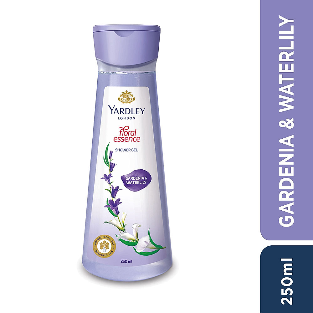 Yardley London Floral Essence Shower Gel  Gardenia & Waterlily 250ml