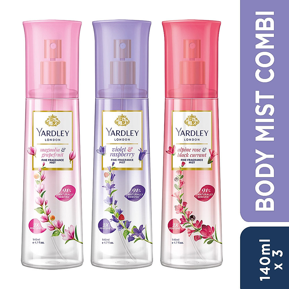Yardley body 2025 spray