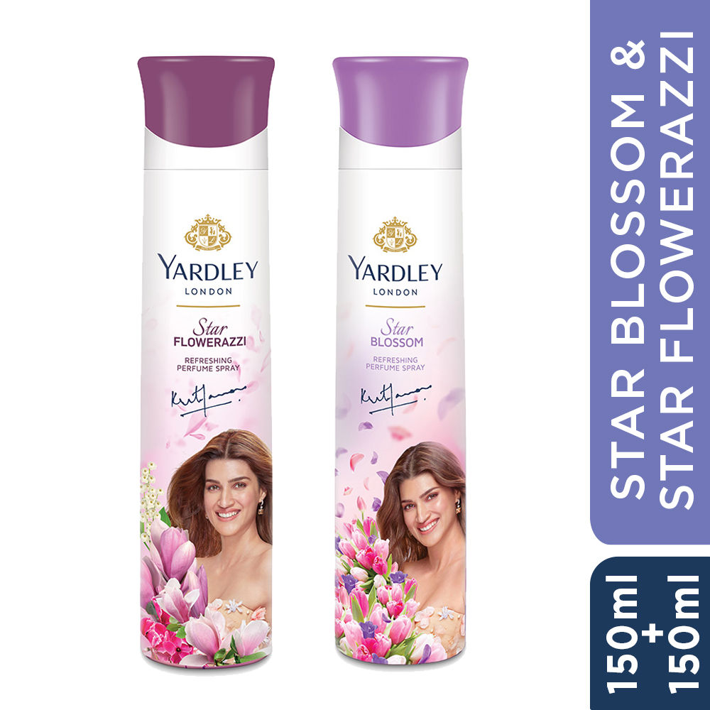 Kriti Sanon -Limited edition Body spray- Star Blossom & Star Flowerazzi 