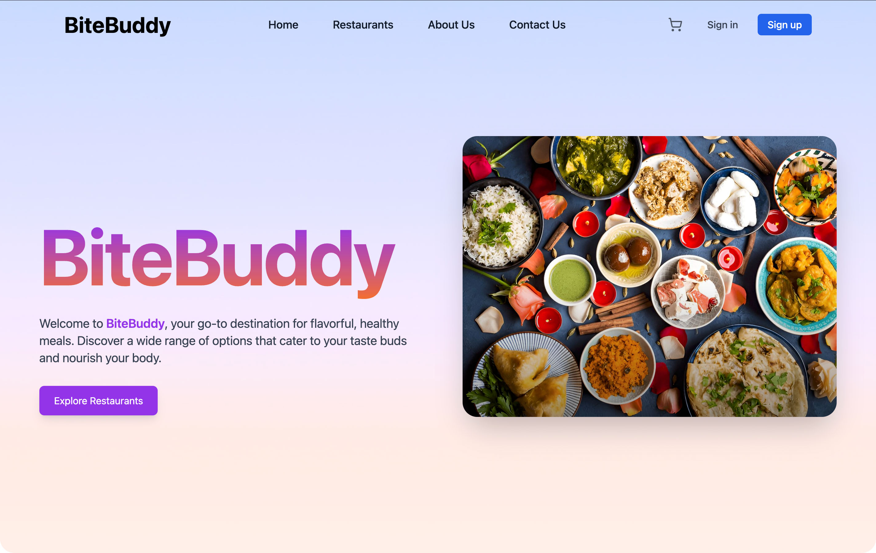 BiteBuddy Website