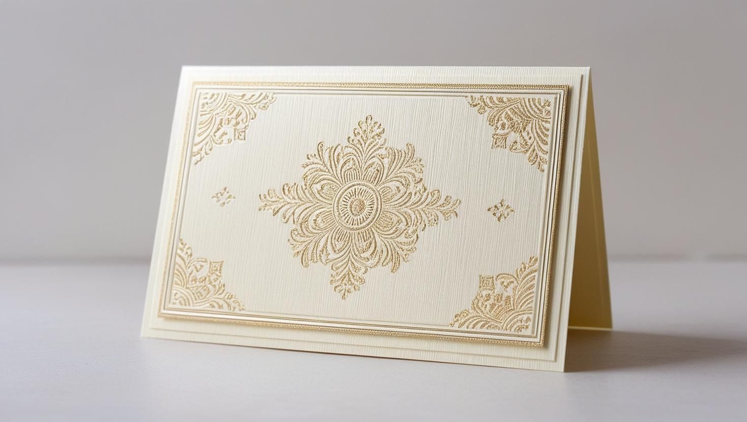 Traditional Wedding Card 1