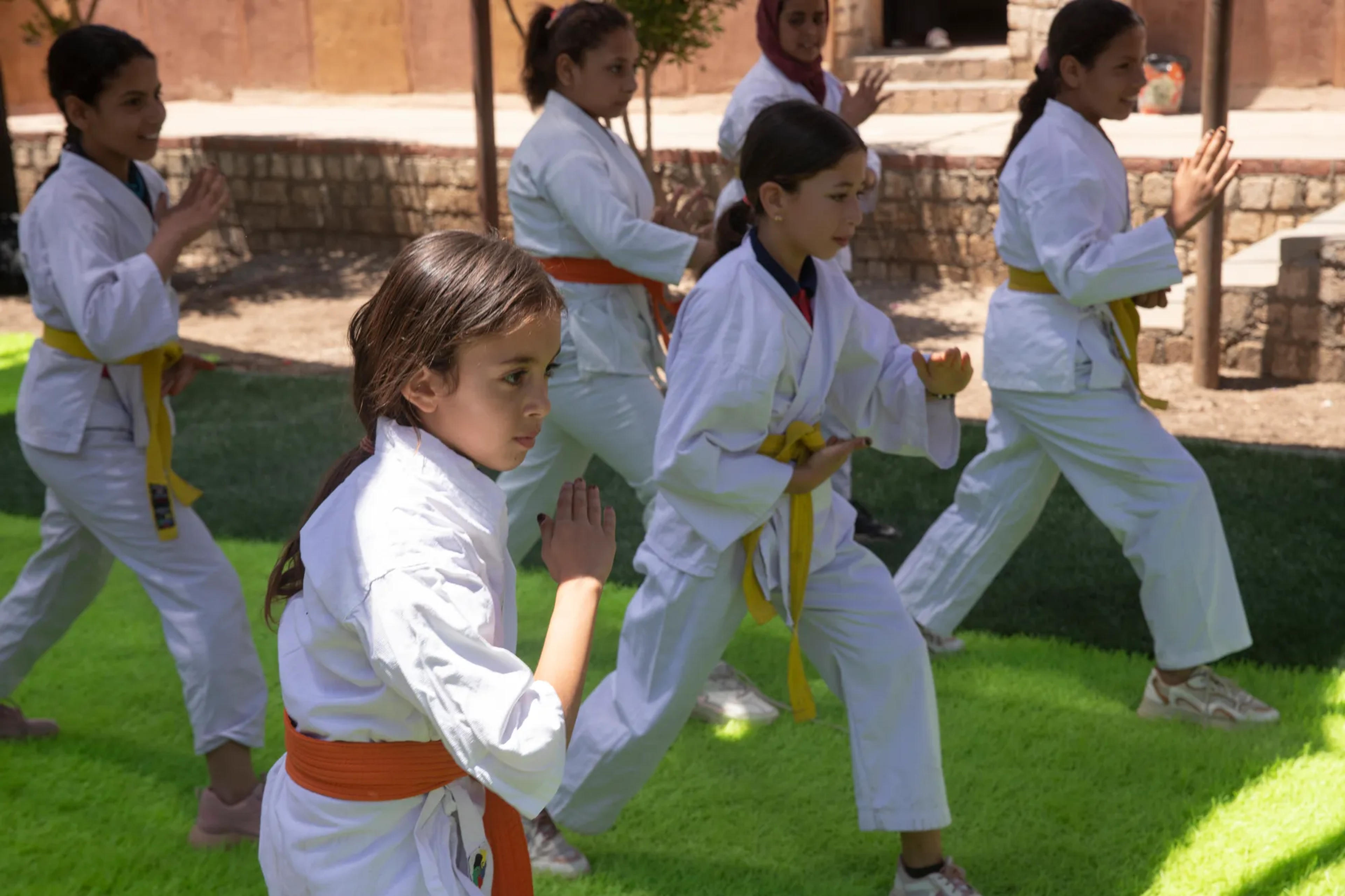Rafiki School - Children learning