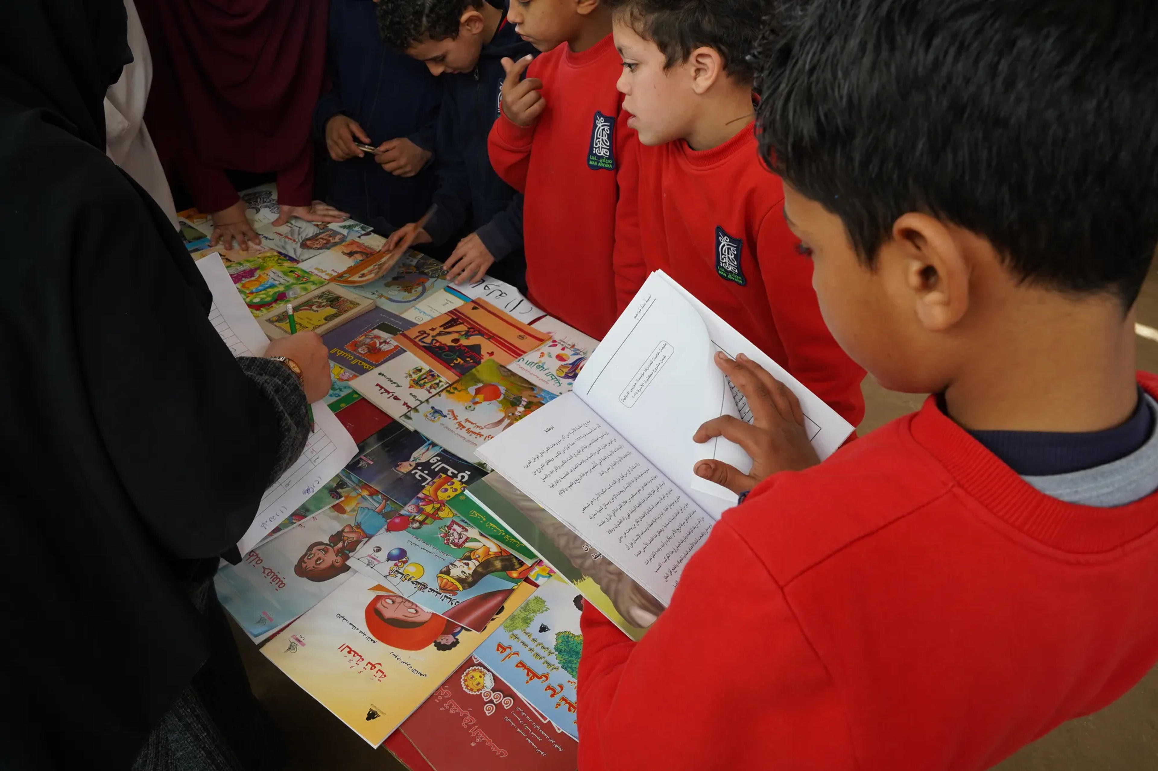 Students in classroom